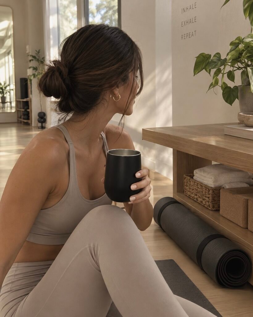 Tumbler Negro Mate de 12 oz