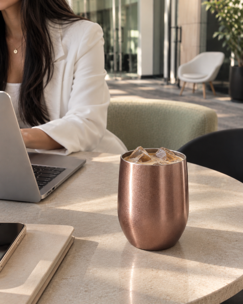 ose gold 12oz tumbler